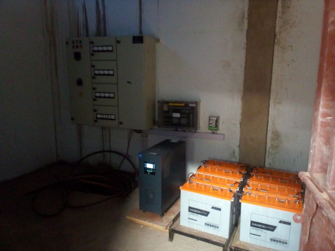 003 Sotrafer Warehouse inverter, Battery and control Panel System